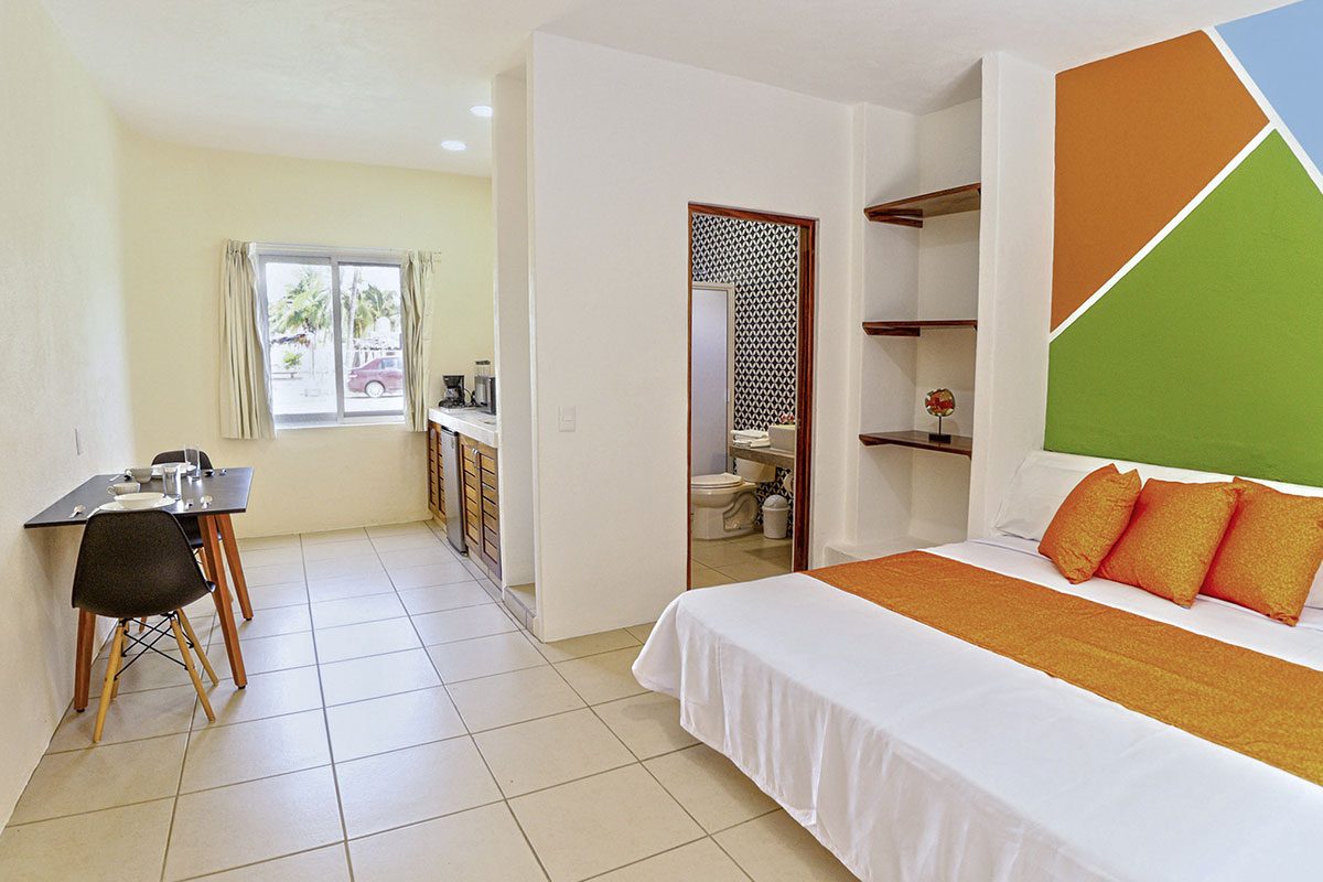 Bungalow Sencillo — 1 cama king size