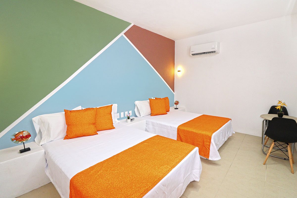 Habitación Doble — 2 camas matrimoniales